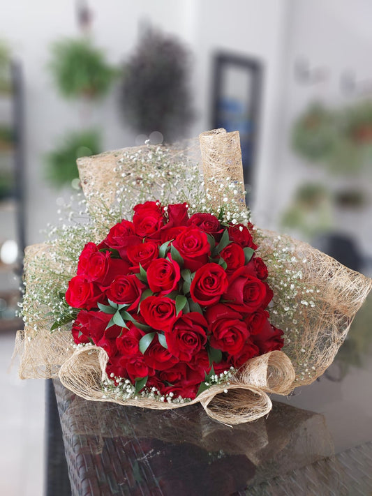 Kırmızı Gül Buketi